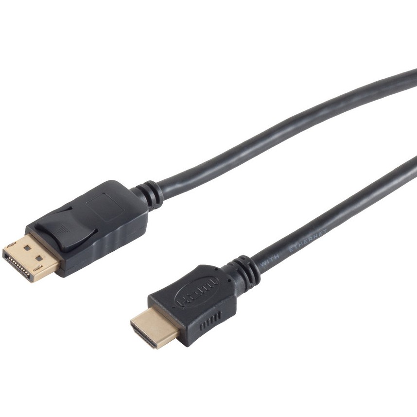 DisplayPort > HDMI (ST-ST) 4K 30Hz 3m Black