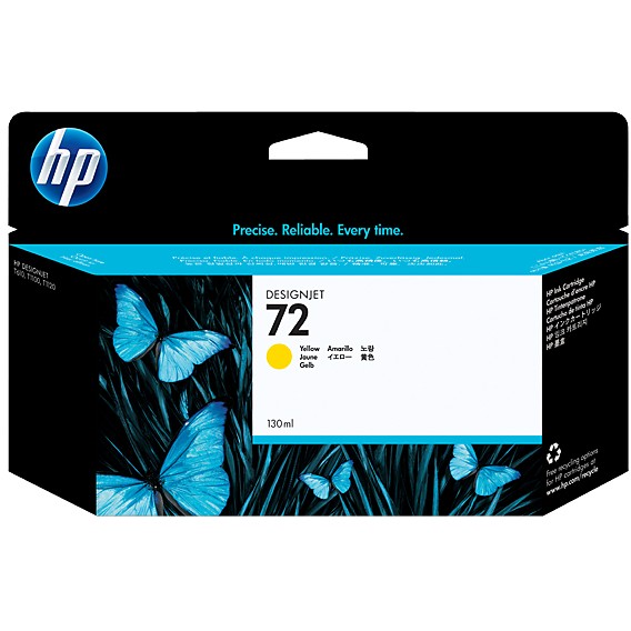 HP Tinte 72 (C9373A) gelb Druckerpatrone