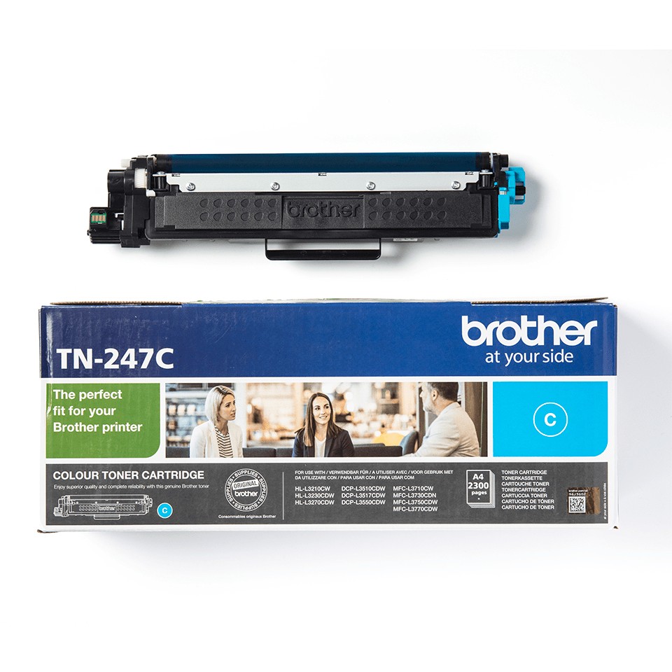 Brother Toner TN-247C Cyan bis zu 2.300 Seiten nach ISO/IEC 19798