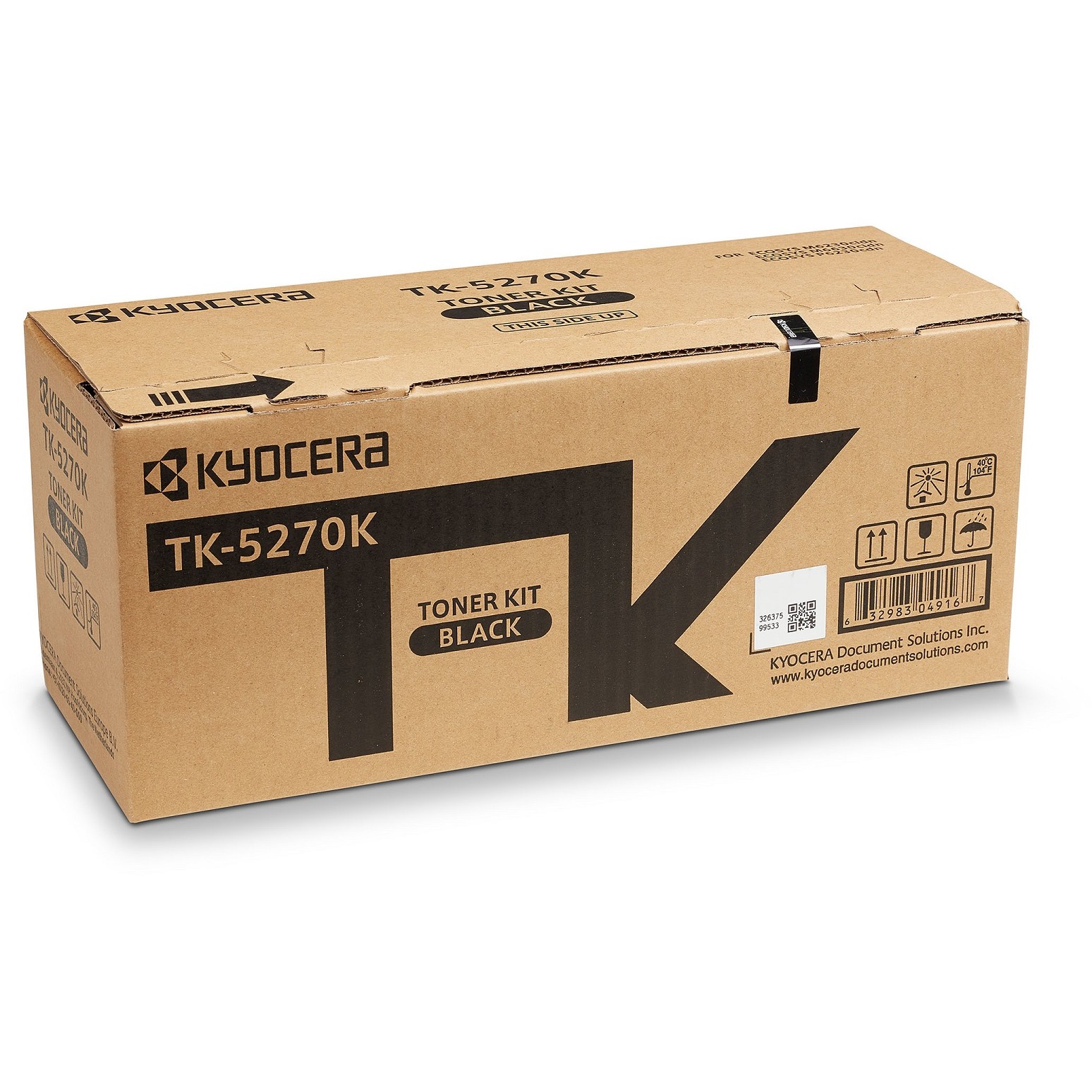 Kyocera Toner TK-5270K Schwarz bis zu 8.000 Seiten gem. ISO/IEC 19798
