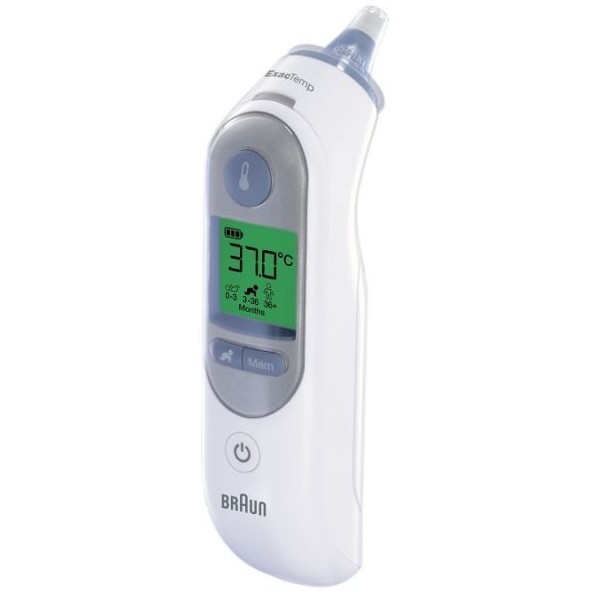Braun ThermoScan 7 Ohrthermometer mit Age Precision IRT6520 white