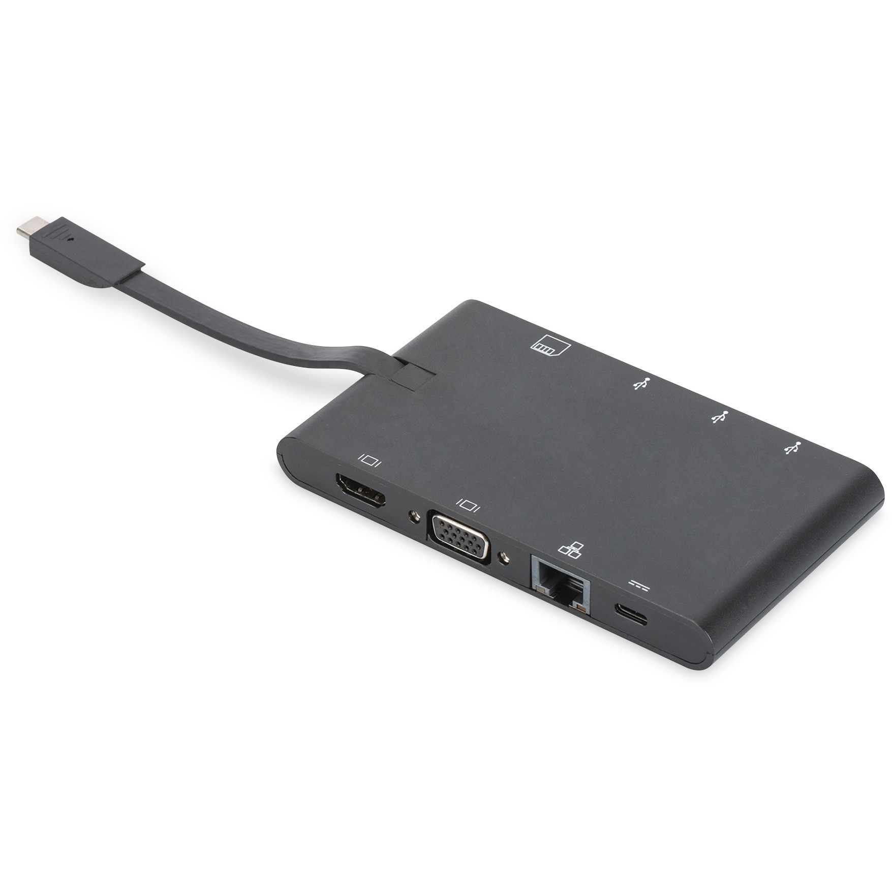 DIGITUS Universal Travel Docking Station, USB Type-C