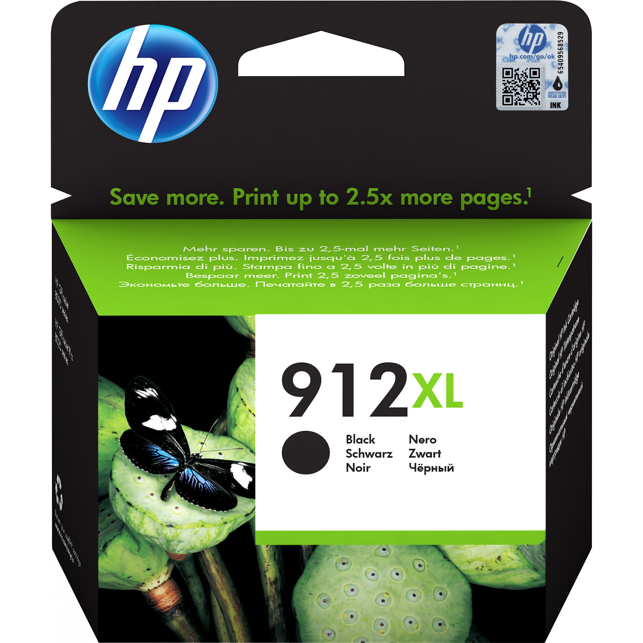 HP Tinte 912XL 3YL84AE Schwarz