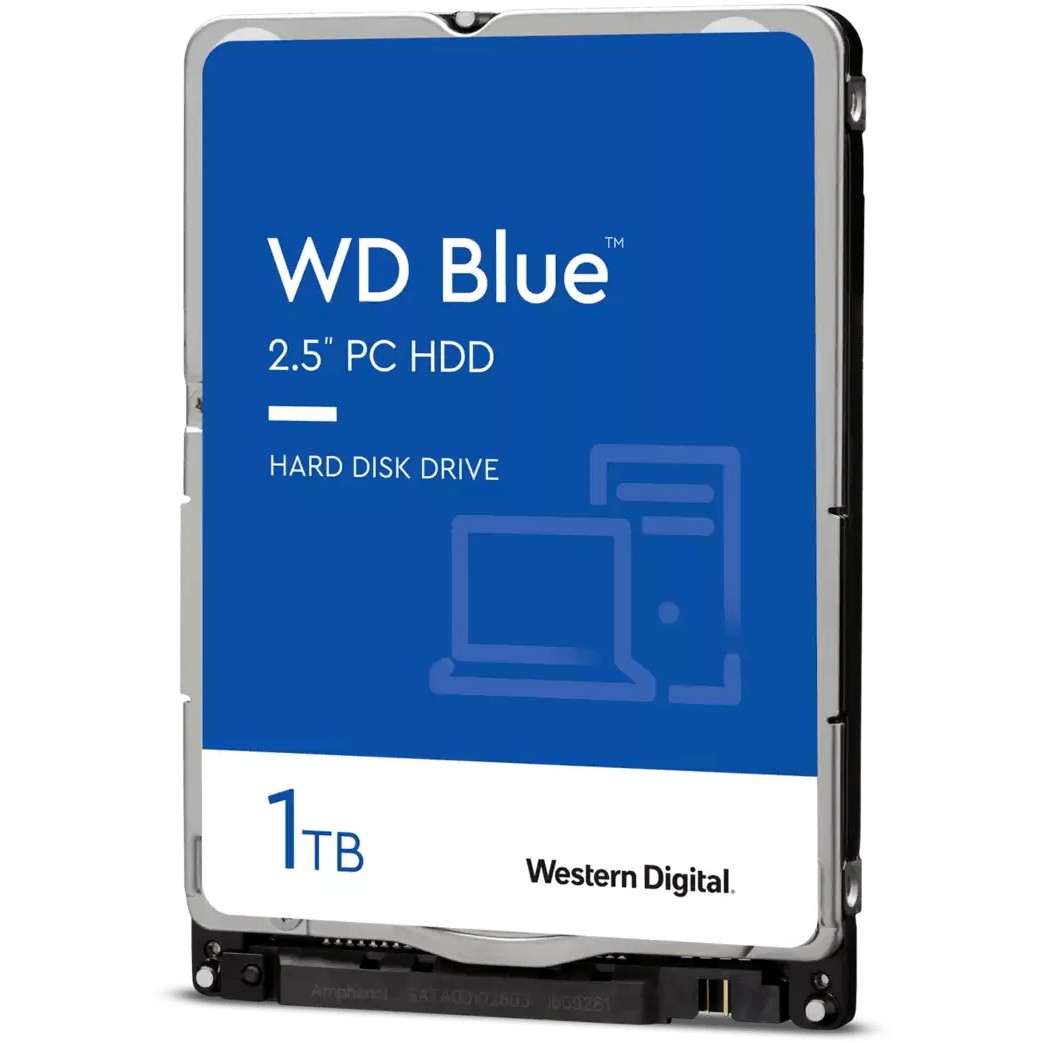 1TB WD WD10SPZX Blue 5400RPM 7mm 128MB*