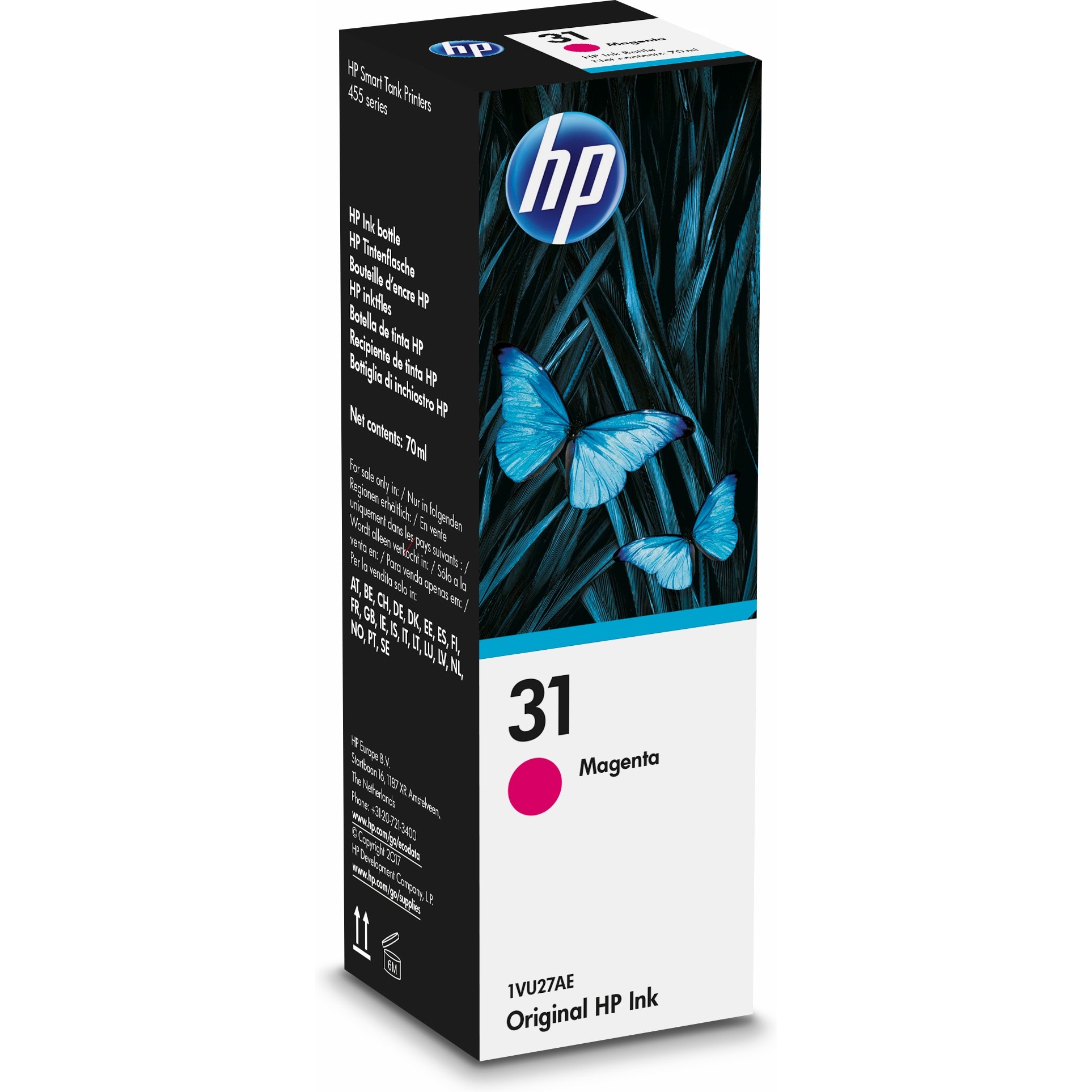 HP HP 31 (1VU27AE) magenta Tintenflasche