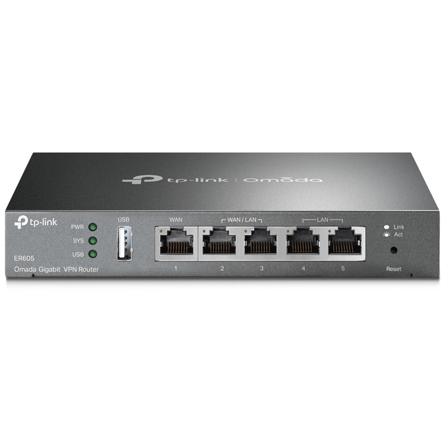 Router TP-LINK TL-R605 - Ethernet-WAN - Kompatibel mit Omada