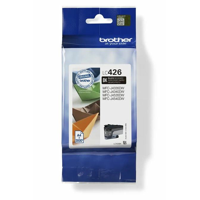 Brother Tinte LC-426BK Schwarz bis zu 3.000 Seiten nach ISO/IEC 24711