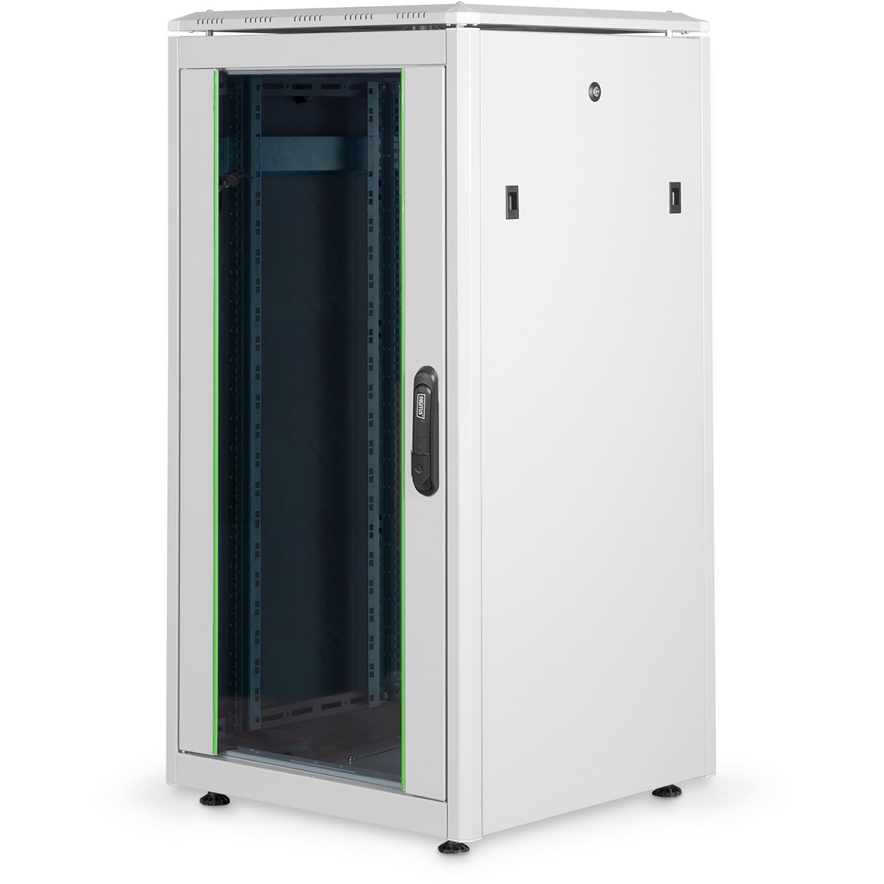 DIGITUS Netzwerkschrank Unique 22HE 1164x600x600mm grau (Speditionsversand)