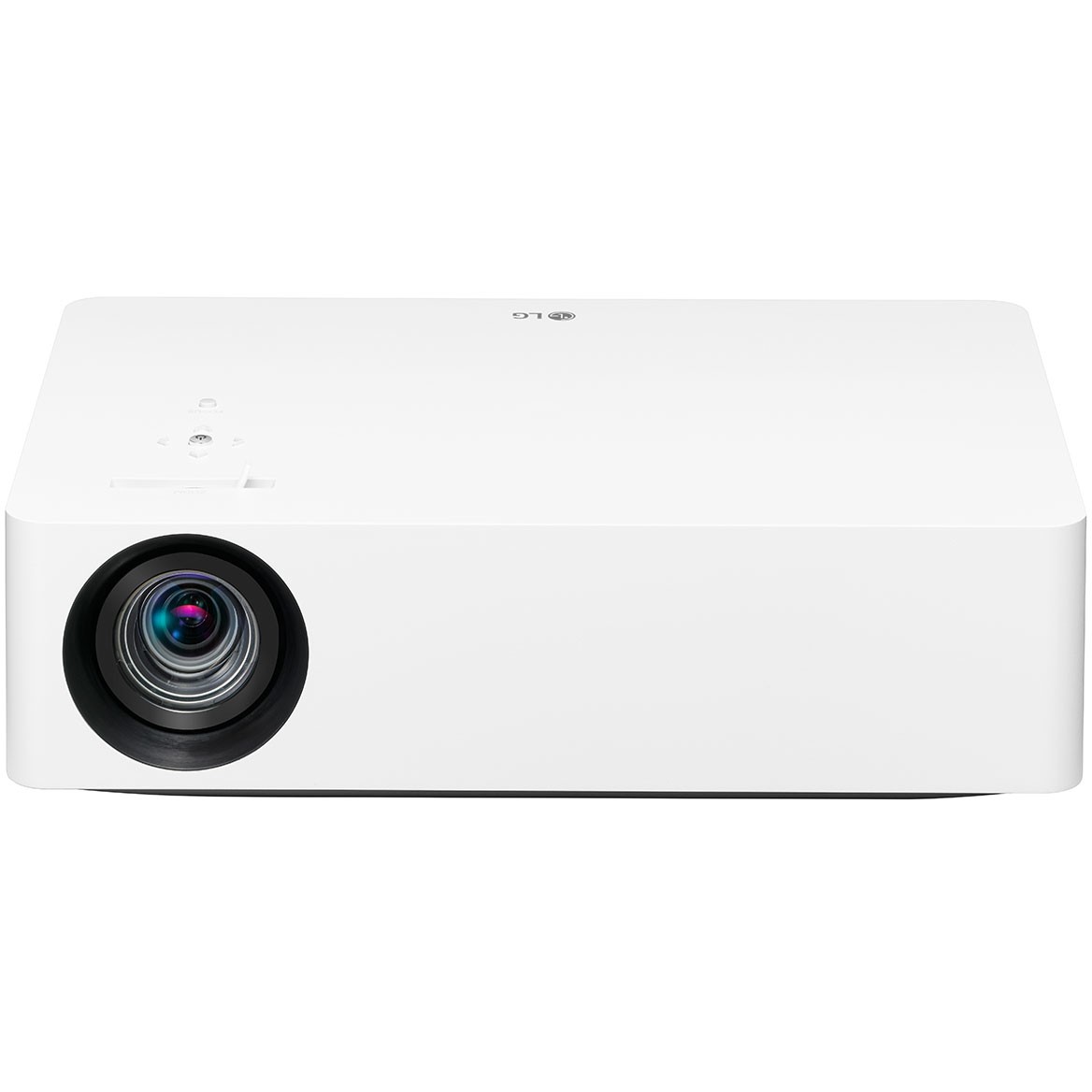 (3840x2160) LG CineBeam HU70LS DLP LED 1500-Lumen 16:9 2xHDMI 2xUSB2.0 USB-C Miracast Wi-F Speaker 4K White 25-30dB