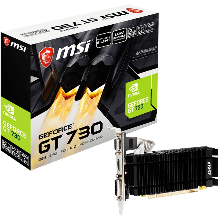 GT730 2GB MSI LP passiv DDR3