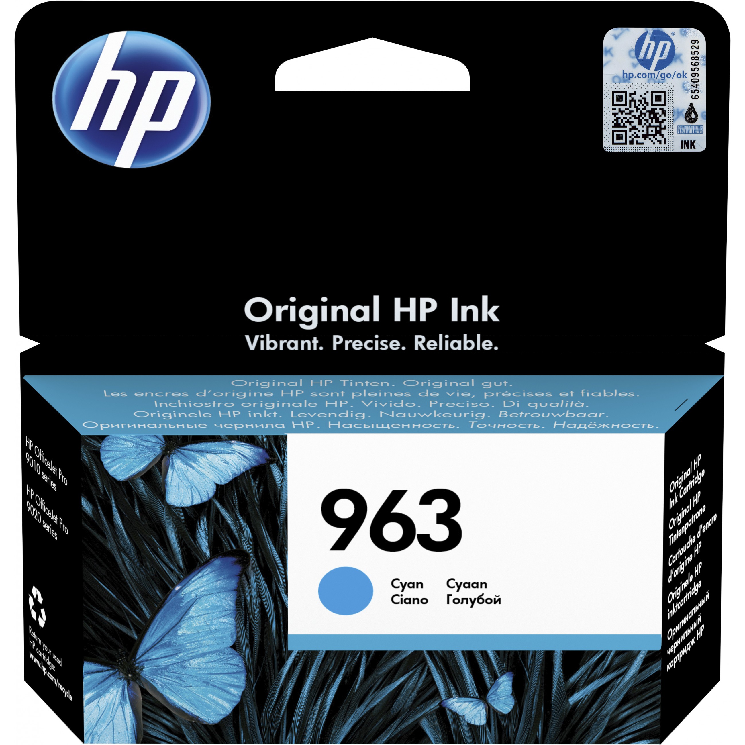 HP Tinte 963 3JA23AE Cyan