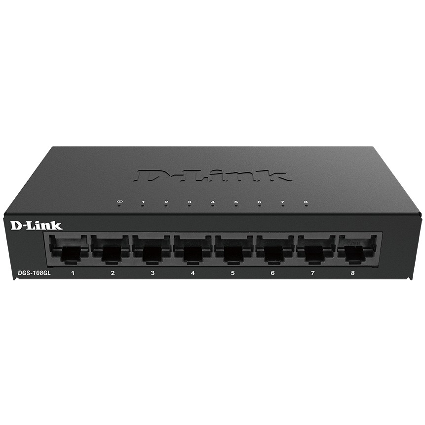 8P D-Link DGS-108GL