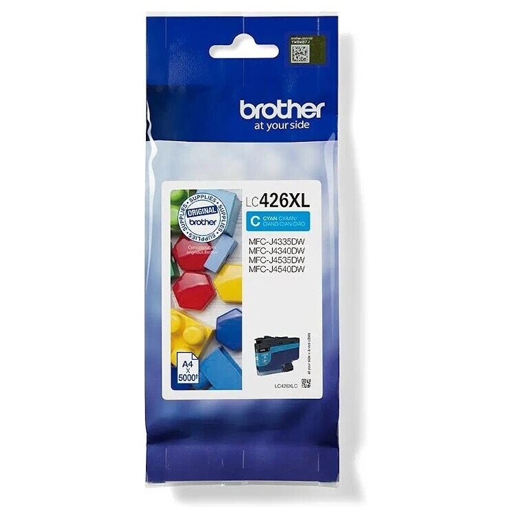Brother Tinte LC-426XLC Cyan bis zu 5.000 Seiten ISO/IEC 24711
