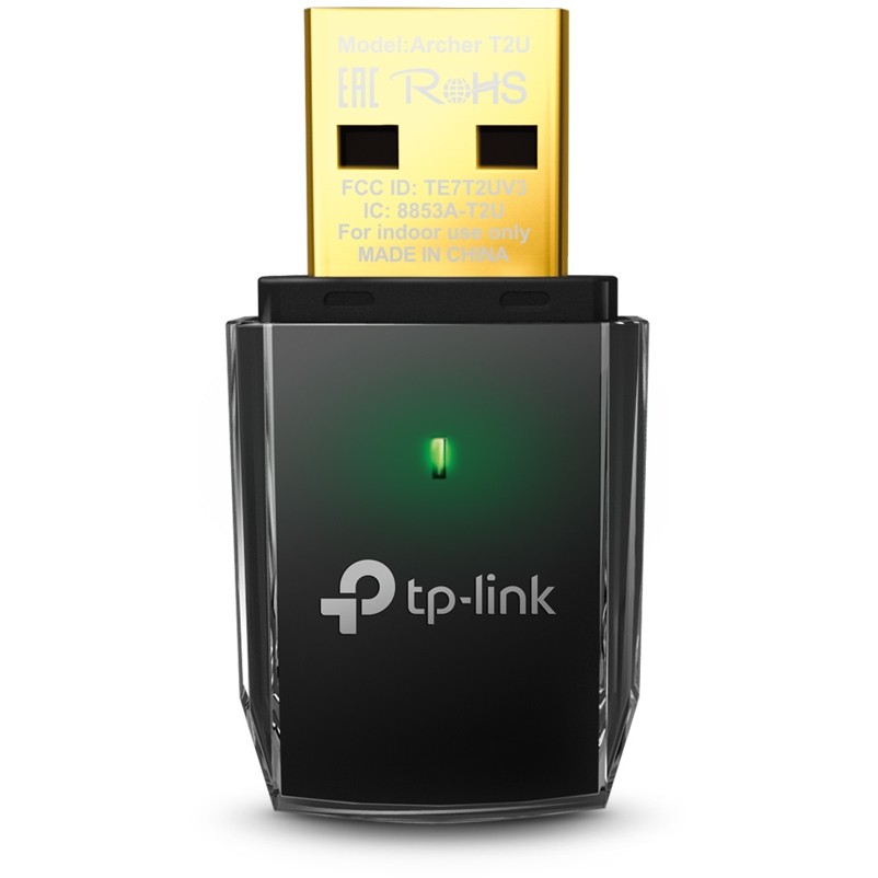 TP-Link Archer T2U V3 - AC600 Mini Dual Band Wi-Fi USB Adapter