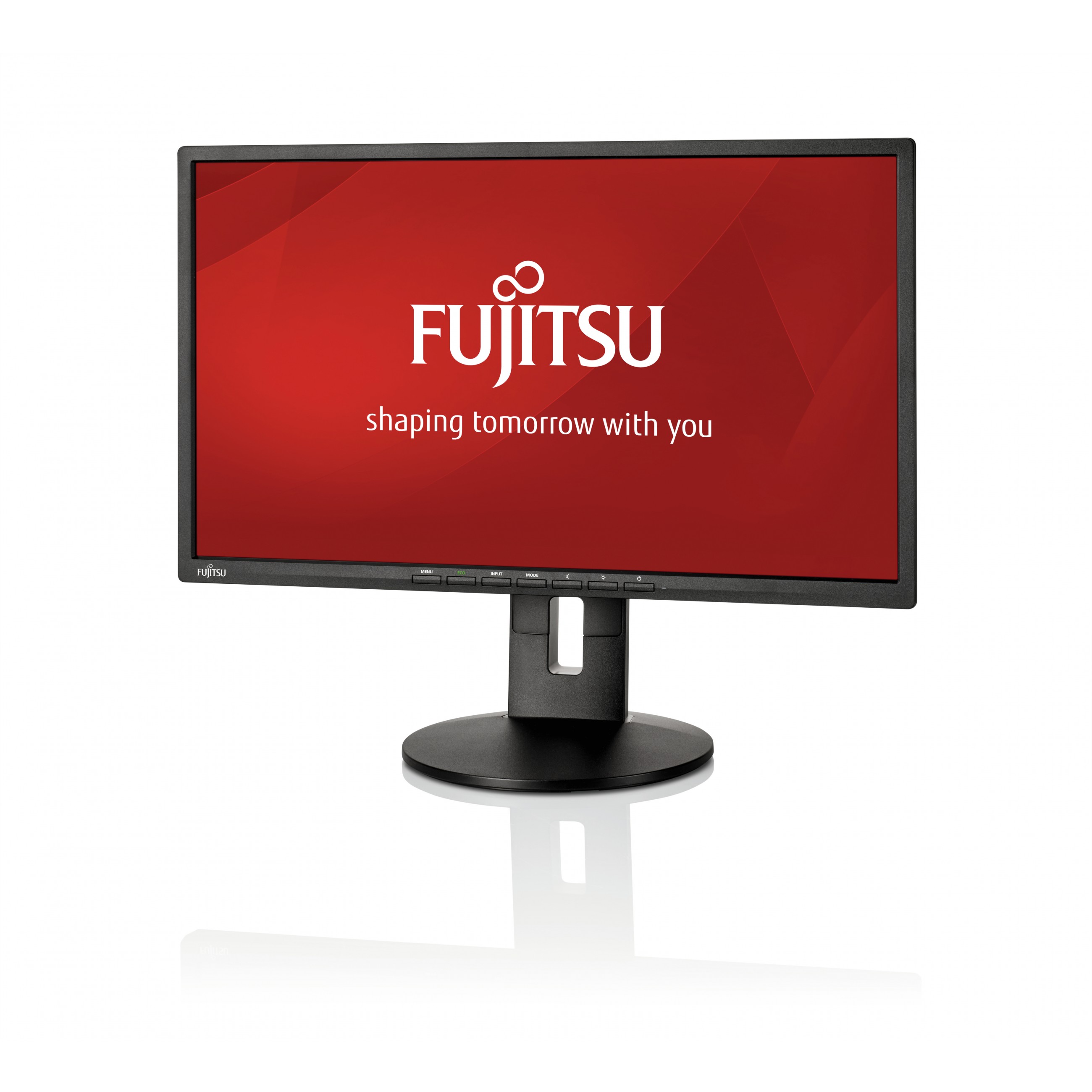 54,6cm/21,5'' (1920x1080) Fujitsu B22-8 TS Pro 16:9 5ms IPS DVI-D VGA DisplayPort VESA Pivot Speaker Full HD -LED- Black