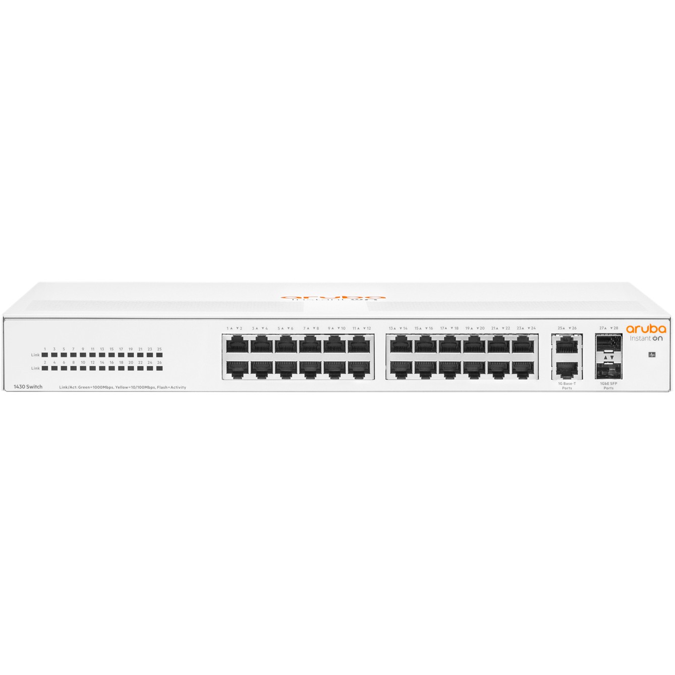 HP Enterprise Aruba Instant ON 1430 24G 2SFP Switch RM