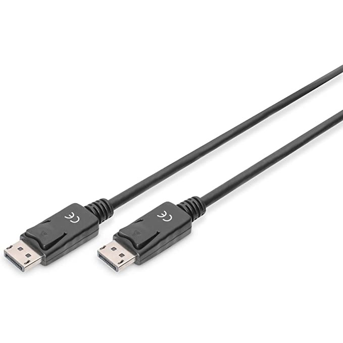 Digitus DisplayPort (ST-ST) 2m Anschlusskabel 4K 60Hz Black