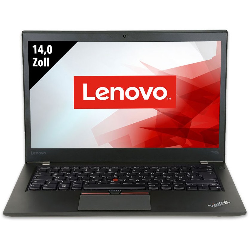 N14 Lenovo T460s i5-6300U (2x2,4) / 8GB DDR3 / 256 GB SSD / Win 10 Pro / 2.Wahl / FullHD