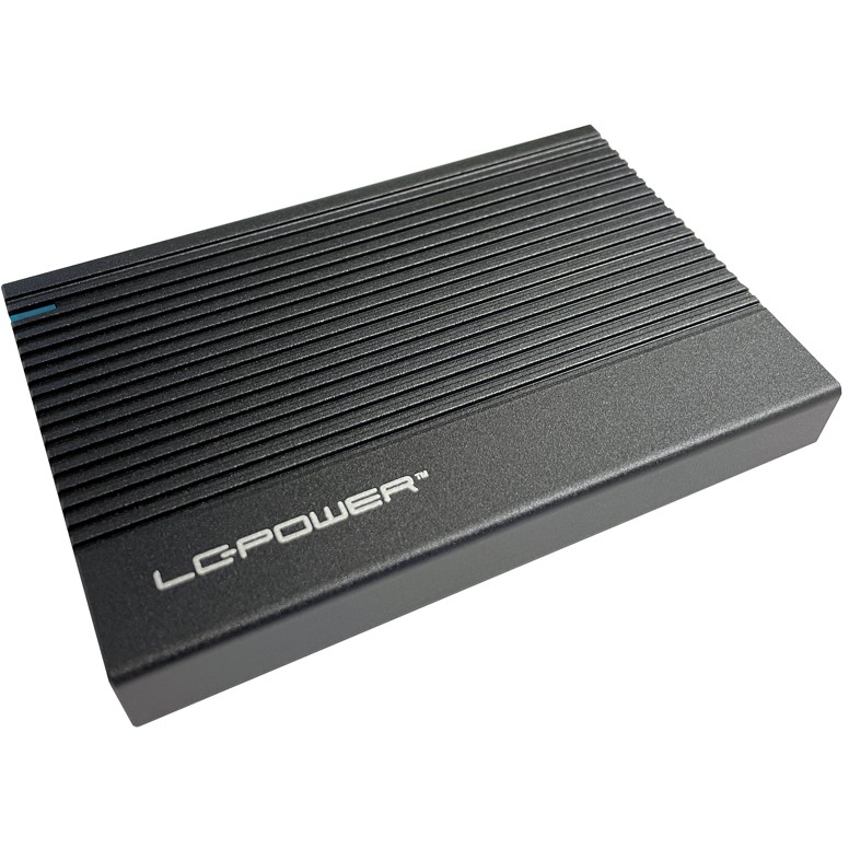 6.3cm LC-25U3-C LC-Power USB3.2 Alu Black