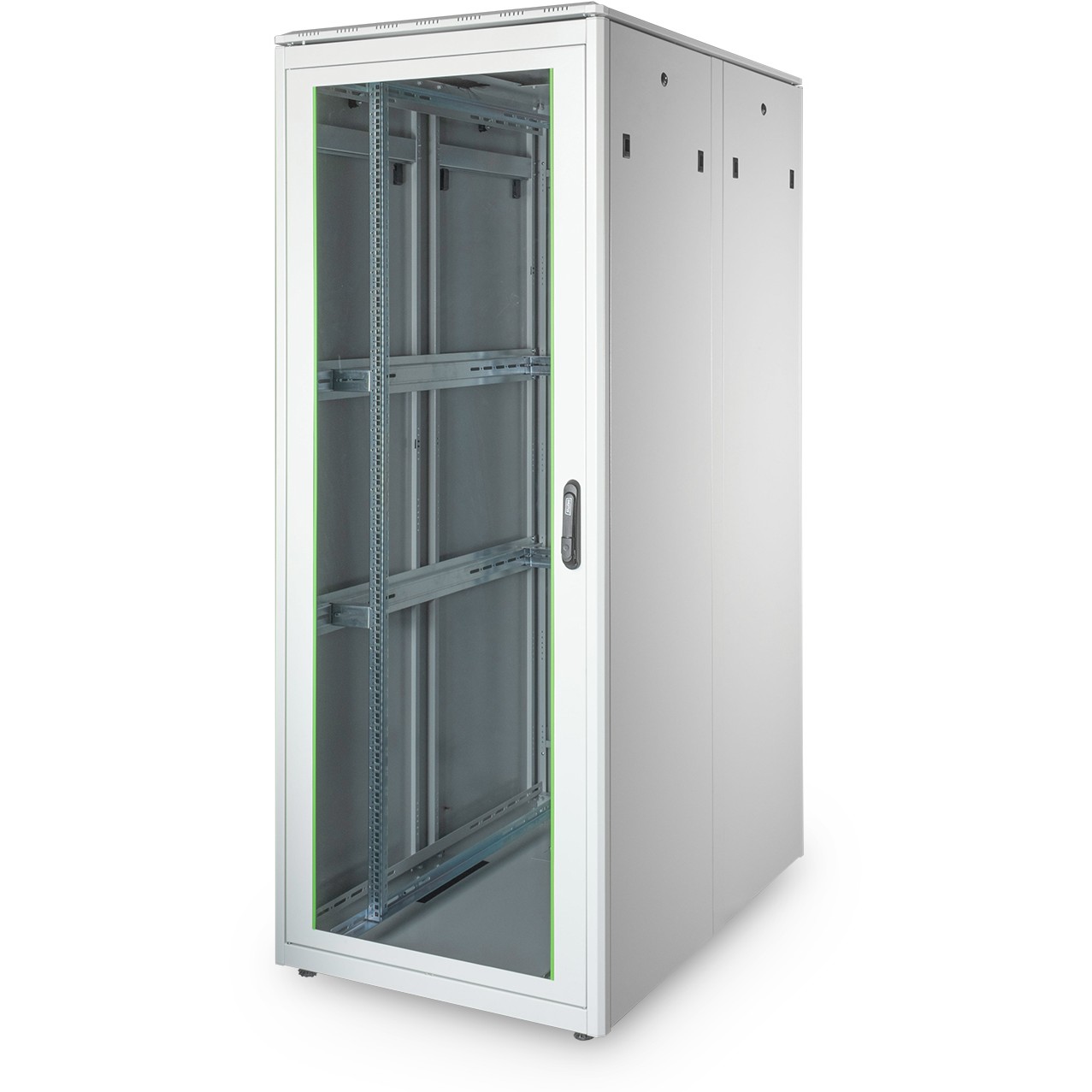 DIGITUS Netzwerkschrank Unique 42HE 2053x800x1200mm grau (Speditionsversand)