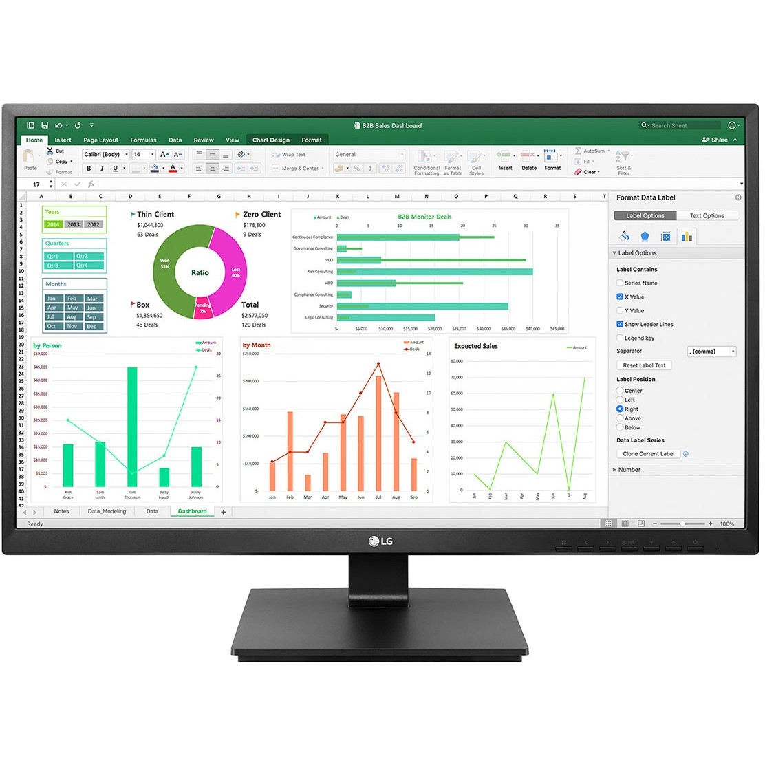 68,6cm/27'' (3840x2160) LG 27BN55UP-B 16:9 5ms IPS HDMI DP VESA Pivot UHD Black