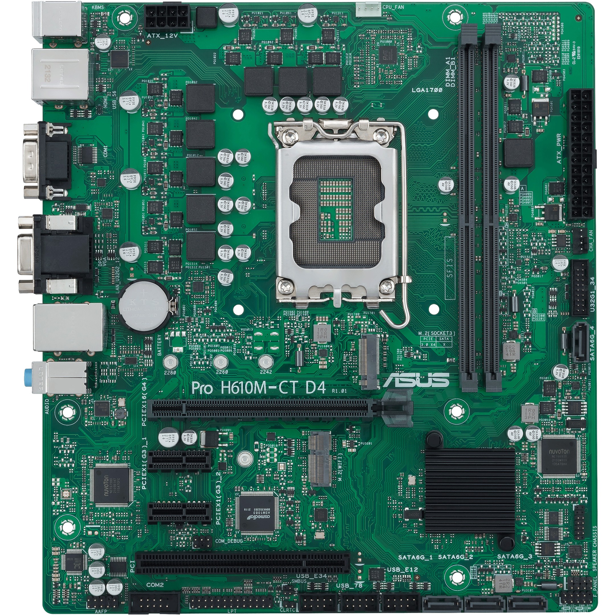1700 ASUS PRO H610M-C-CSM DDR4