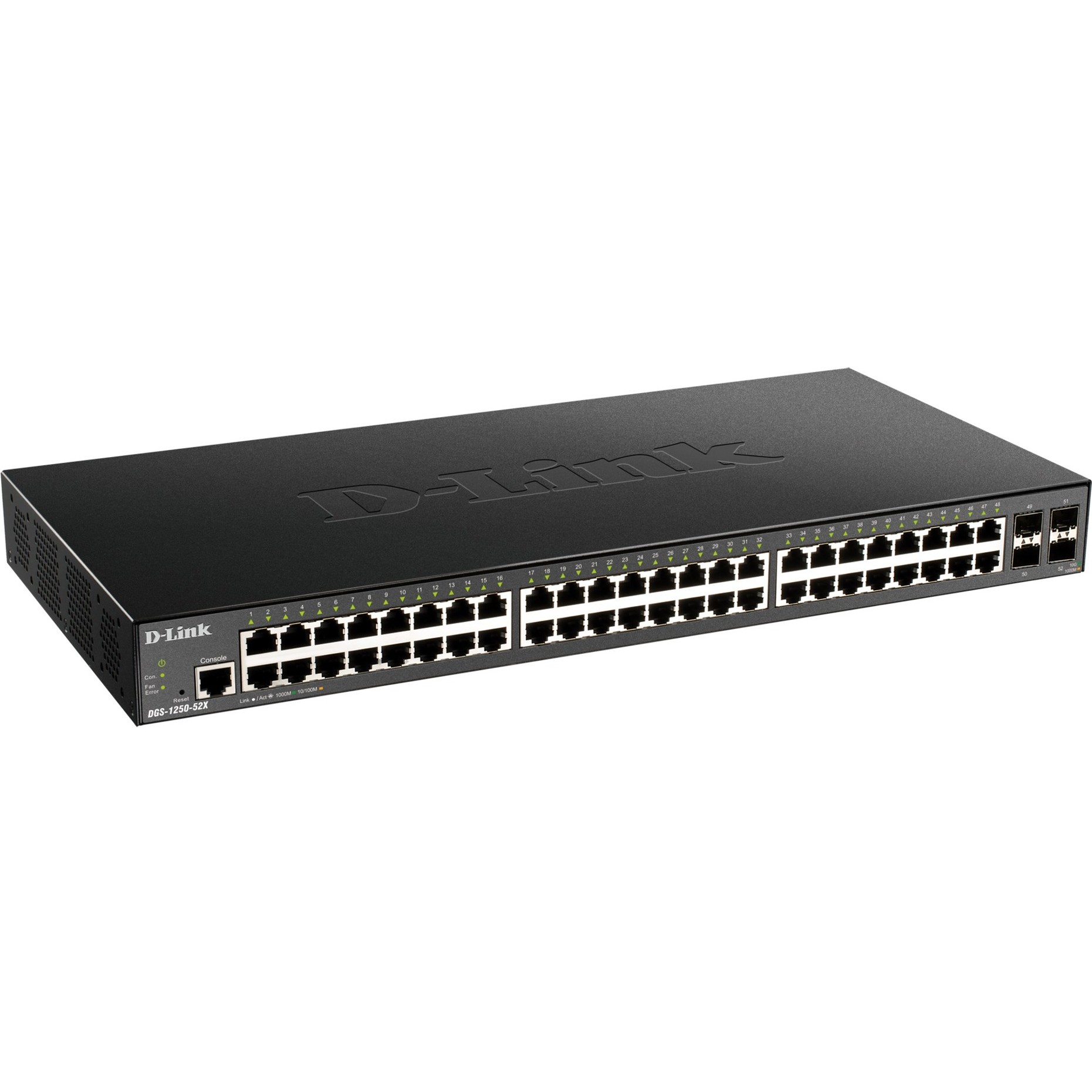 48+4P D-Link DGS-1250-52X/E 4x SFP+ M RM