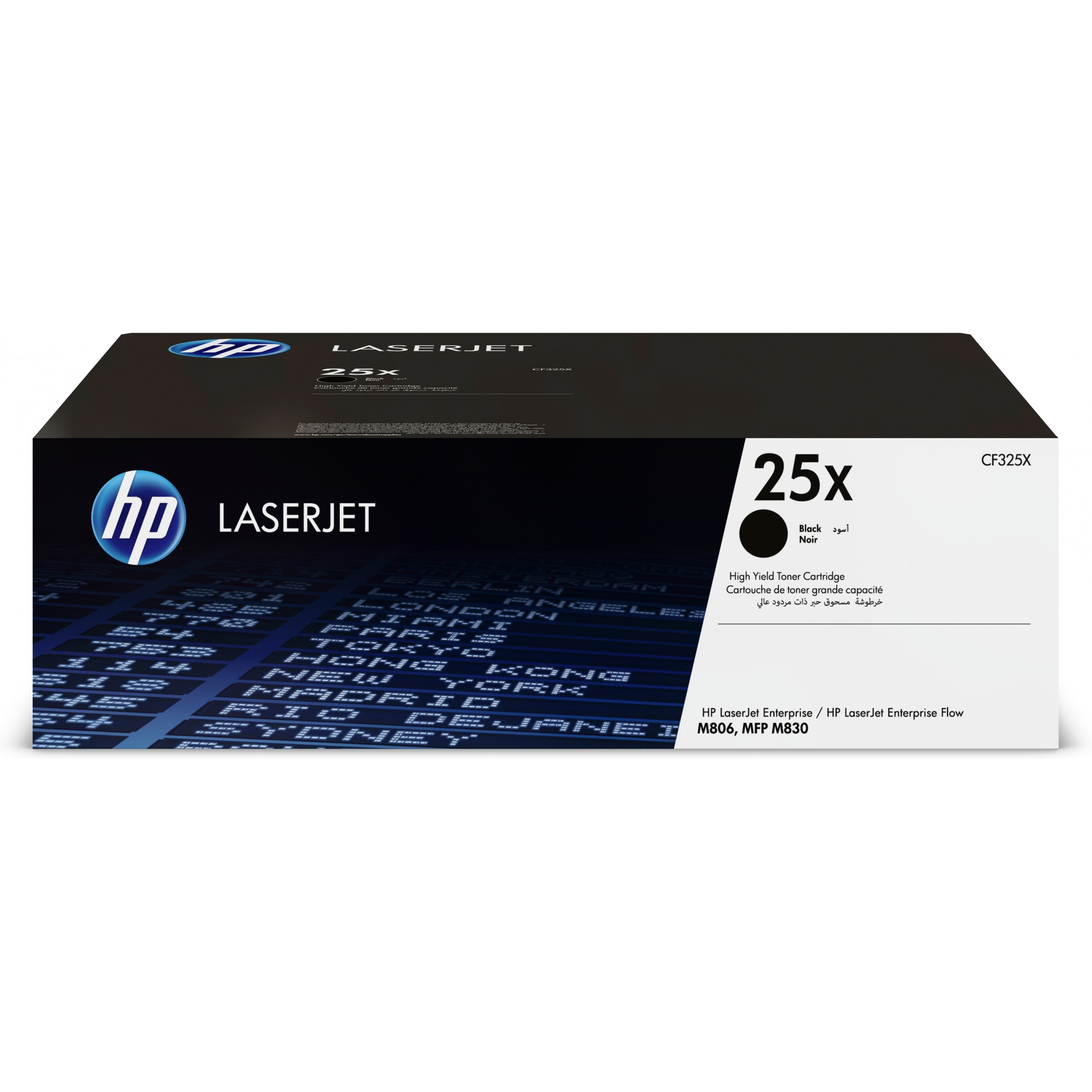 HP Toner 25X CF325X Schwarz bis zu 34.500 Seiten