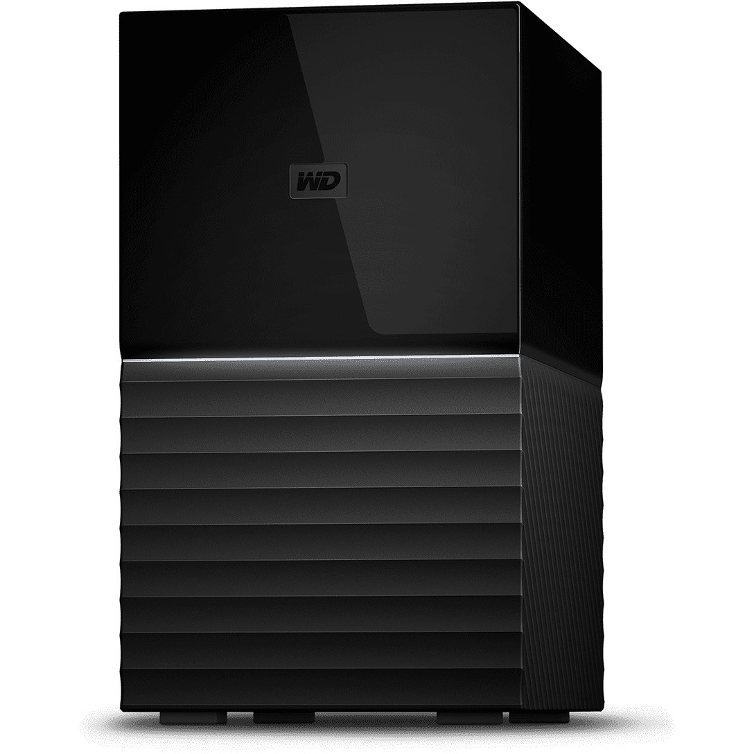 WD My Book Duo 44TB RAID Storage Desktop RAID External Hard Drive USB 3.2 Gen 1