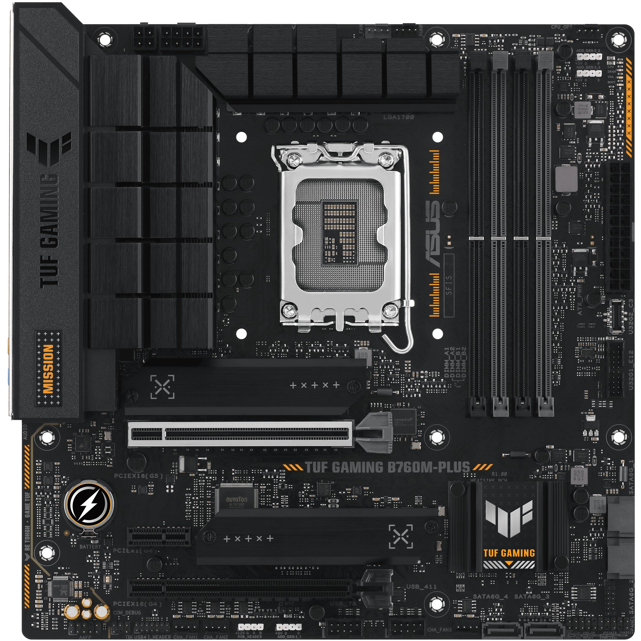 1700 ASUS TUF GAMING B760M-PLUS