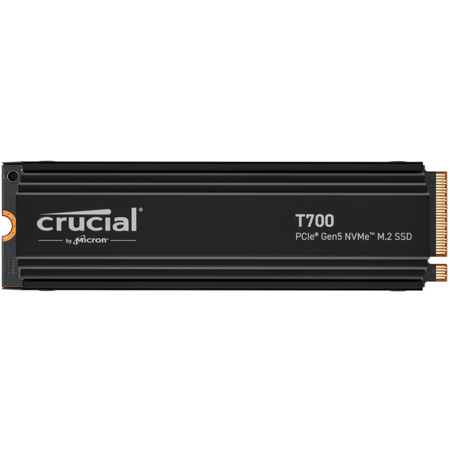 M.2 4TB Crucial T700 NVMe PCIe 5.0 x 4 with Heatsink