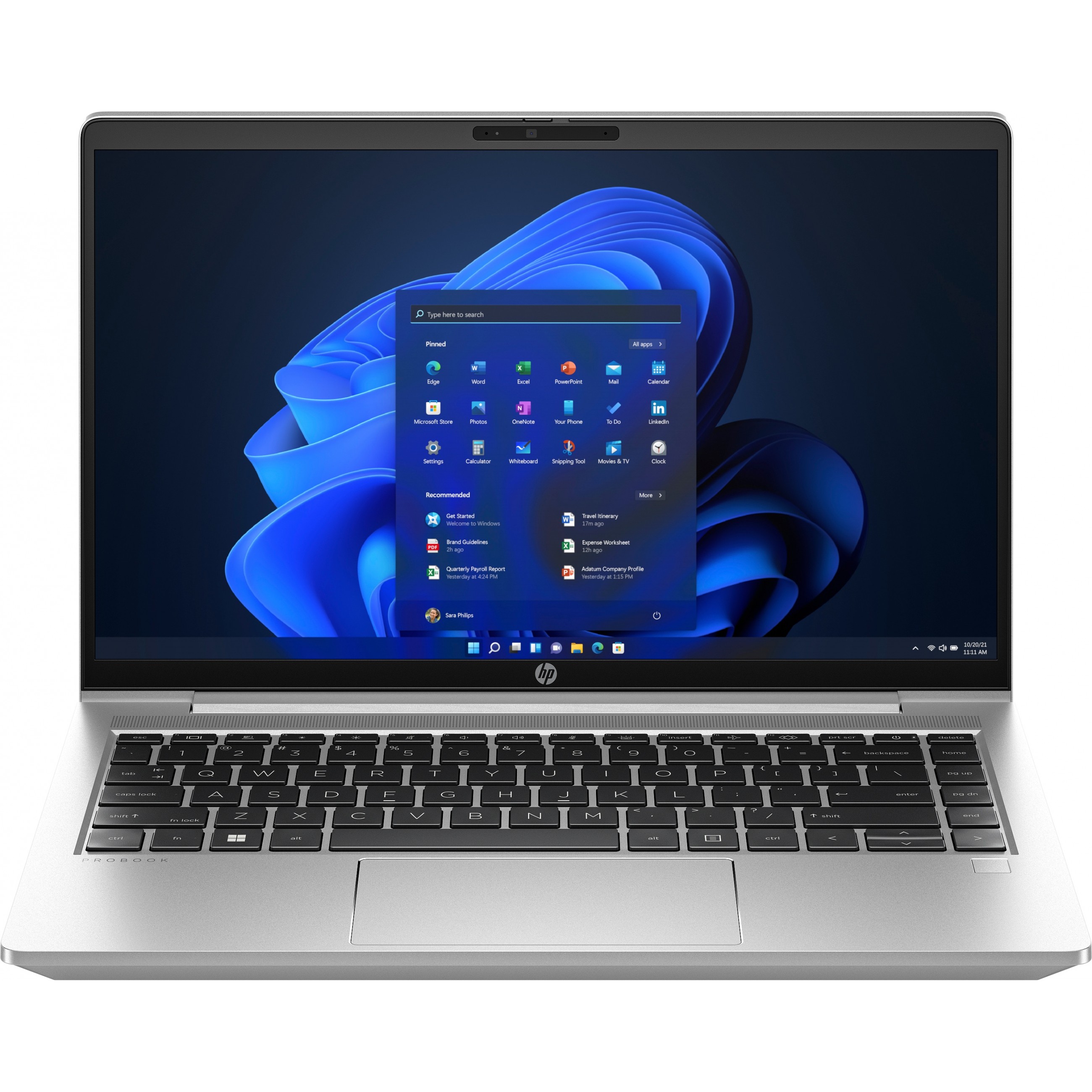 HP ProBook 445 G10 RYZ5 7530U/16GB/512SSD/W11Pro silver
