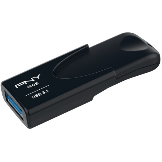 STICK 16GB PNY Attache 4 3.2 Gen 1 Schwarz