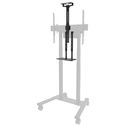 Montagekomponente (Regal. 2 Adapterplatten. Kamerabord) opt. für FL55-875BL1 + WL55-875BL1 Neomounts Schwarz