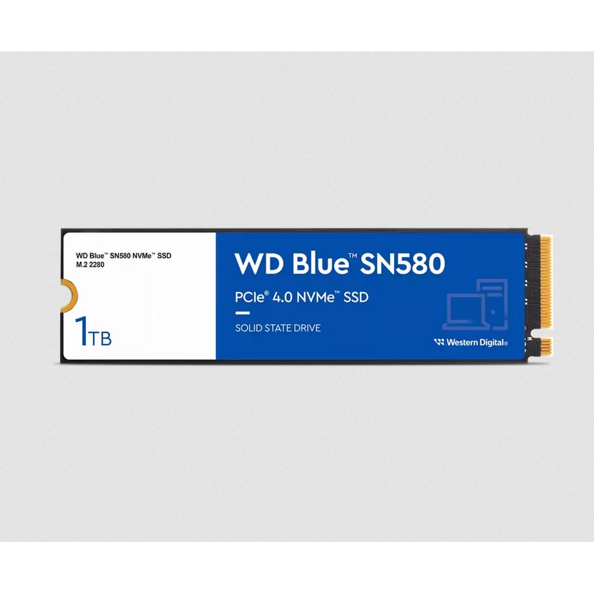 M.2 1TB WD Blue SN580 NVMe PCIe 4.0 x 4