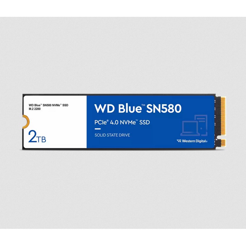 M.2 2TB WD Blue SN580 NVMe PCIe 4.0 x 4