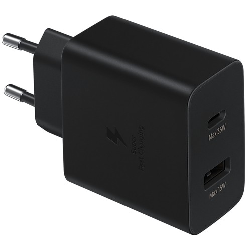 Samsung Power Adapter Duo 35W Netzteil Micro + USB Type-C black