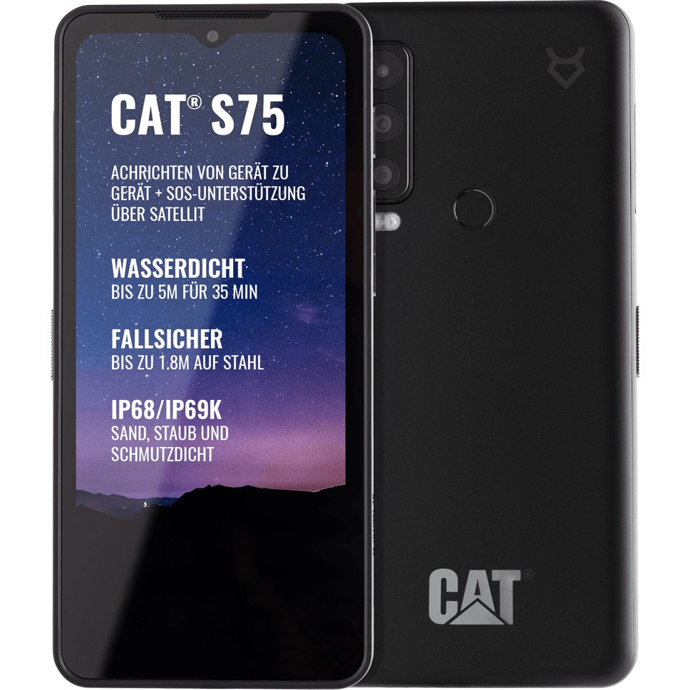 CAT S75 12GB 6RAM 5G black