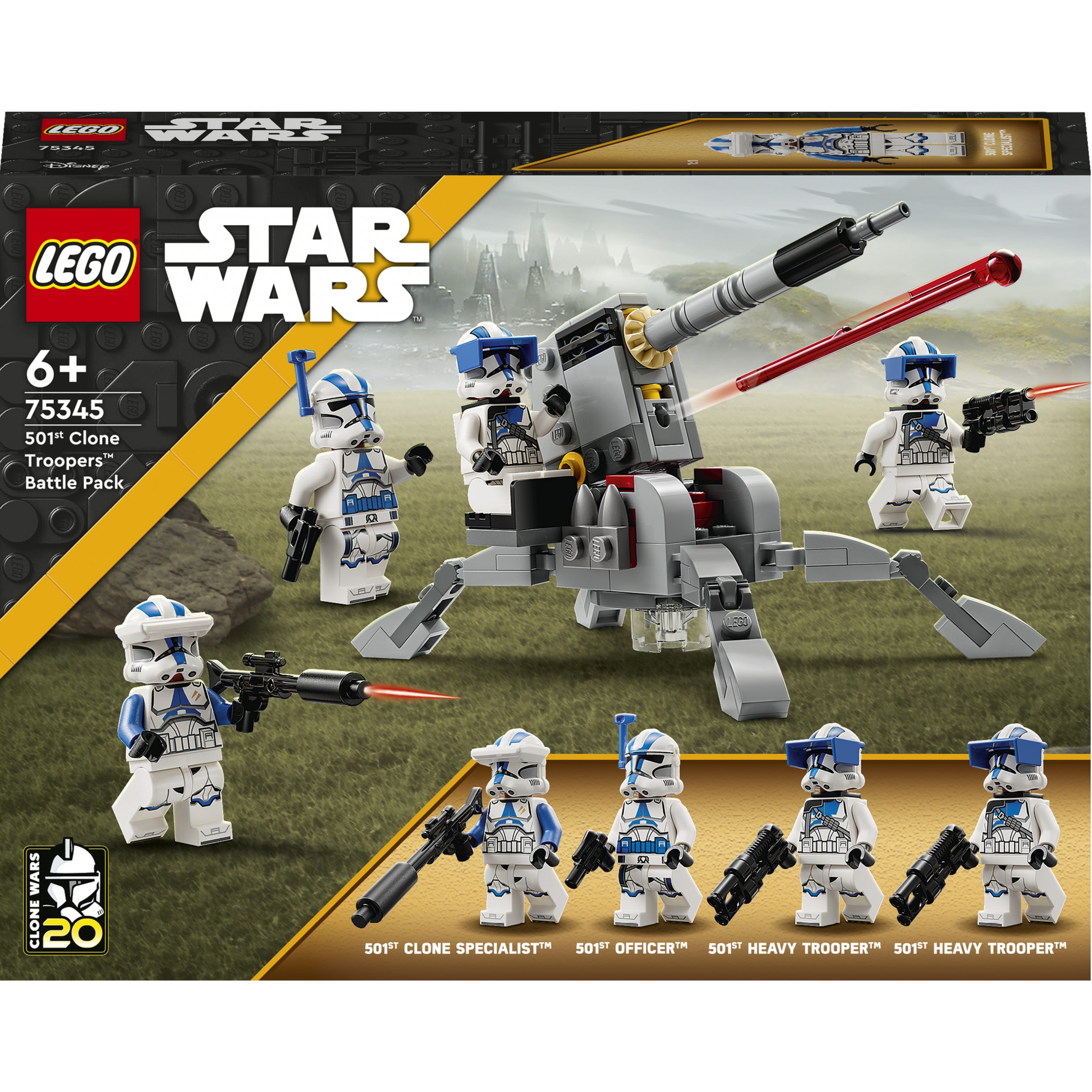 LEGO Star Wars 501st Clone Troopers Battle Pack 75345