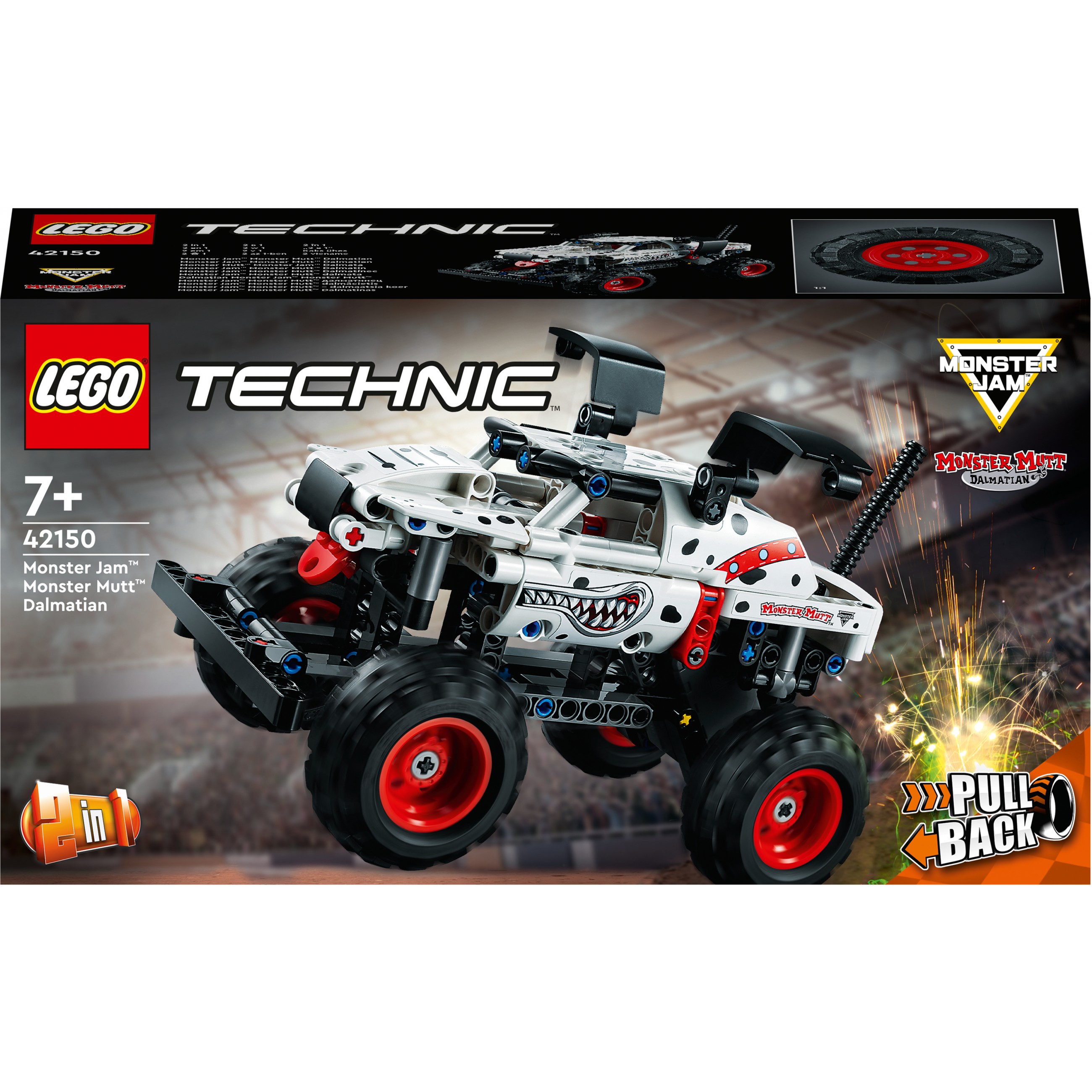 SOP LEGO Technic Monster Jam Monster Mutt Dalmatian 42150