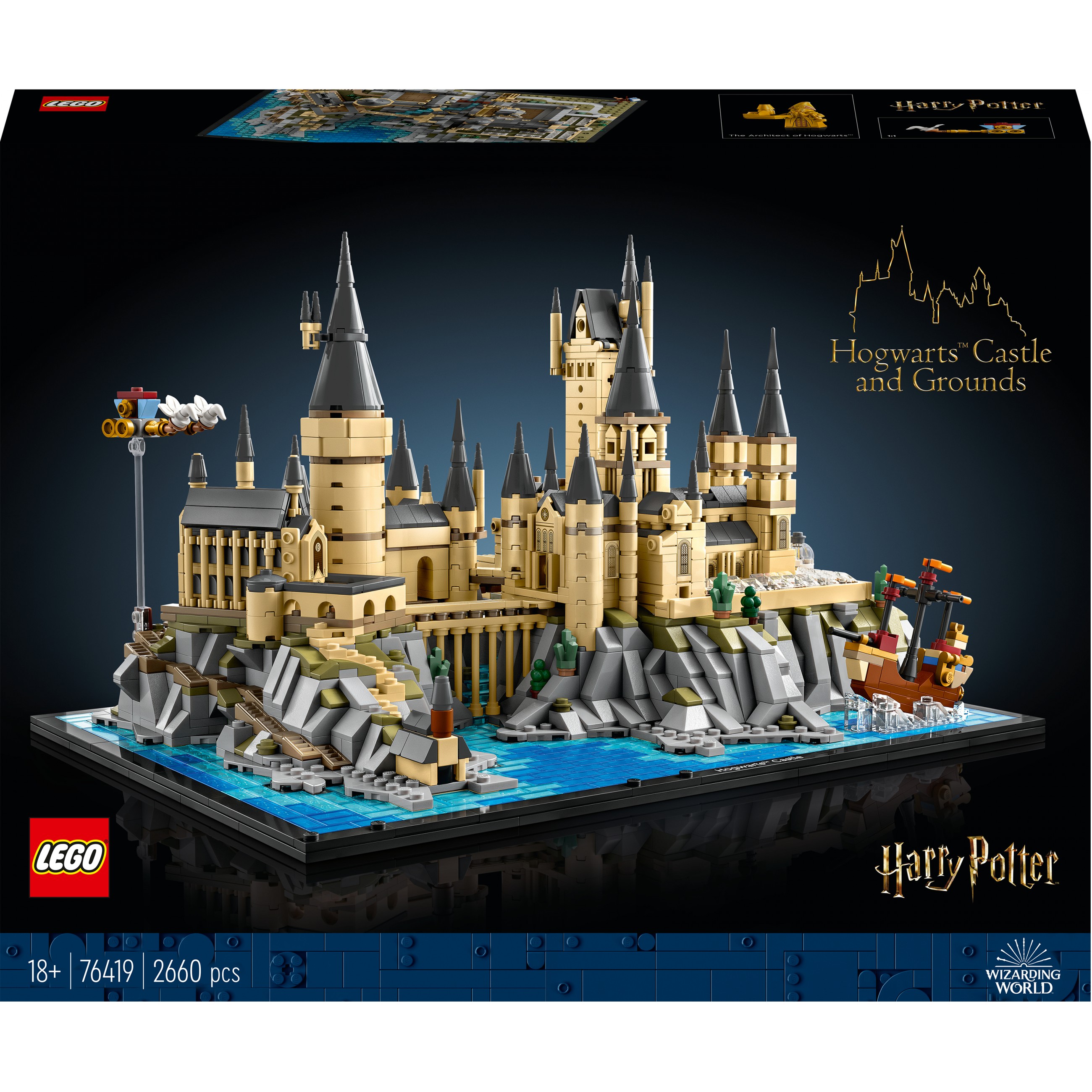 LEGO Harry Potter - Schloss Hogwarts mit Schlossgelände