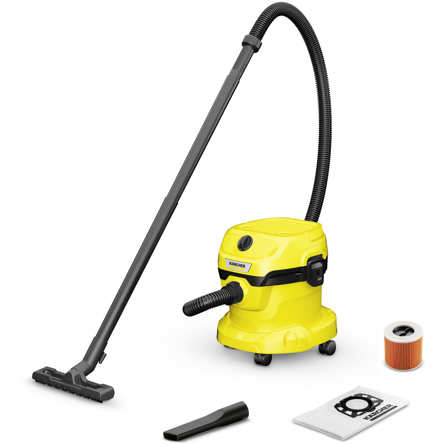 Kärcher Staubsauger WD2 Plus V-12/4/18/C yellow