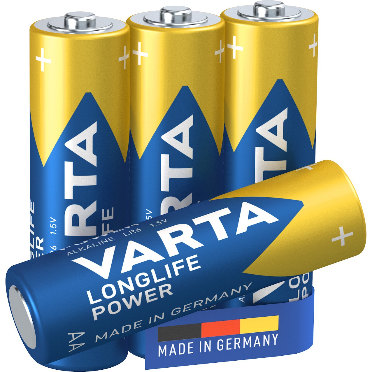 VARTA AA Mignon LR06 Alkaline 1,5V (4-Pack)