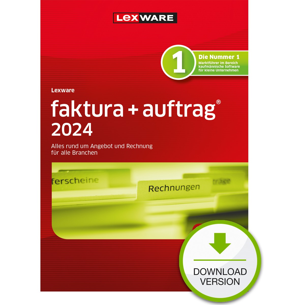 Lexware Faktura+Auftrag 2024 - 1 Devise, ABO - ESD-DownloadESD