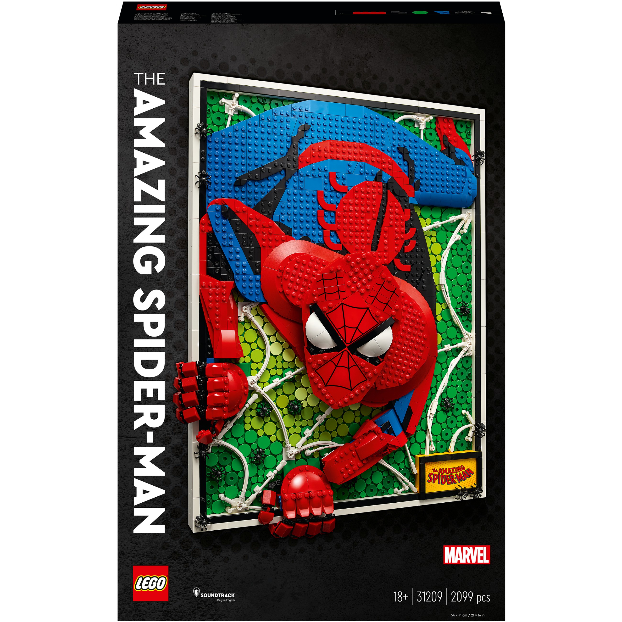 LEGO Art The Amazing Spider-Man 31209