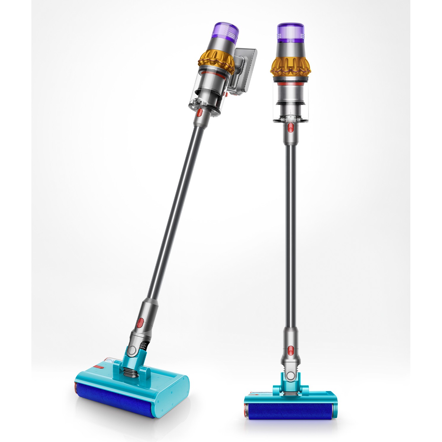 Dyson V15s Detect Submarine Nass- und Trockenstaubsauger (Nickel/Blau)