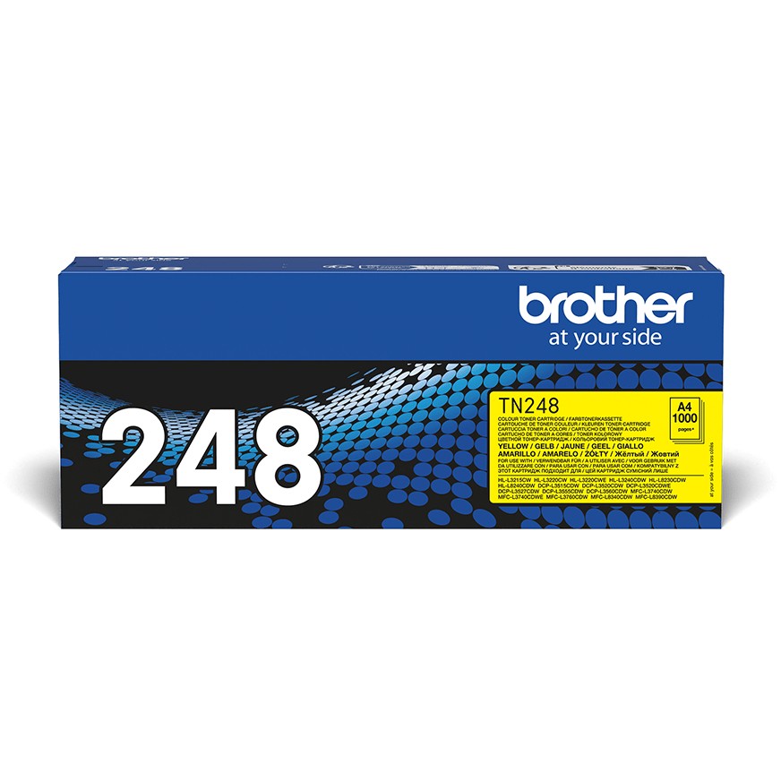Brother Toner TN-248Y Gelb bis zu 10.00 Seiten ISO/IEC 19798