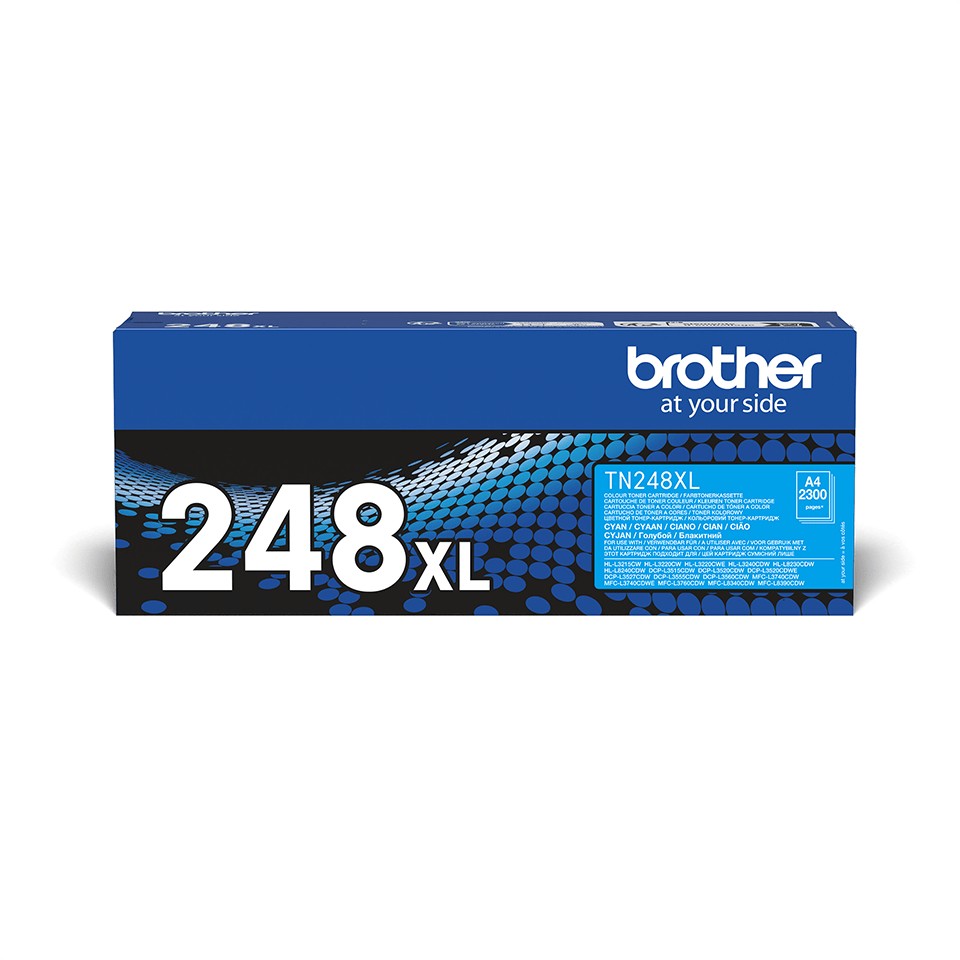 Brother Toner TN-248XLC Cyan bis zu 2.300 Seiten ISO/IEC 19798