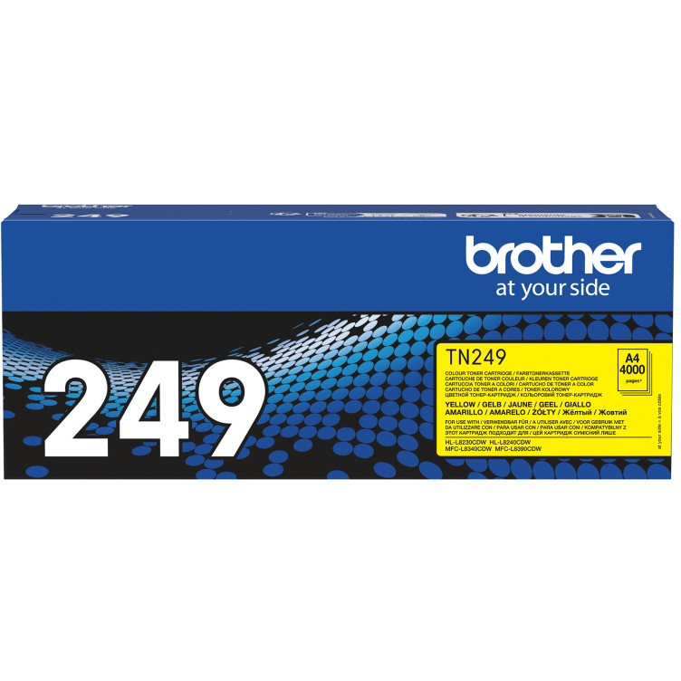 Brother Toner TN-249Y Gelb bis zu 4.000 Seiten ISO/IEC 19798