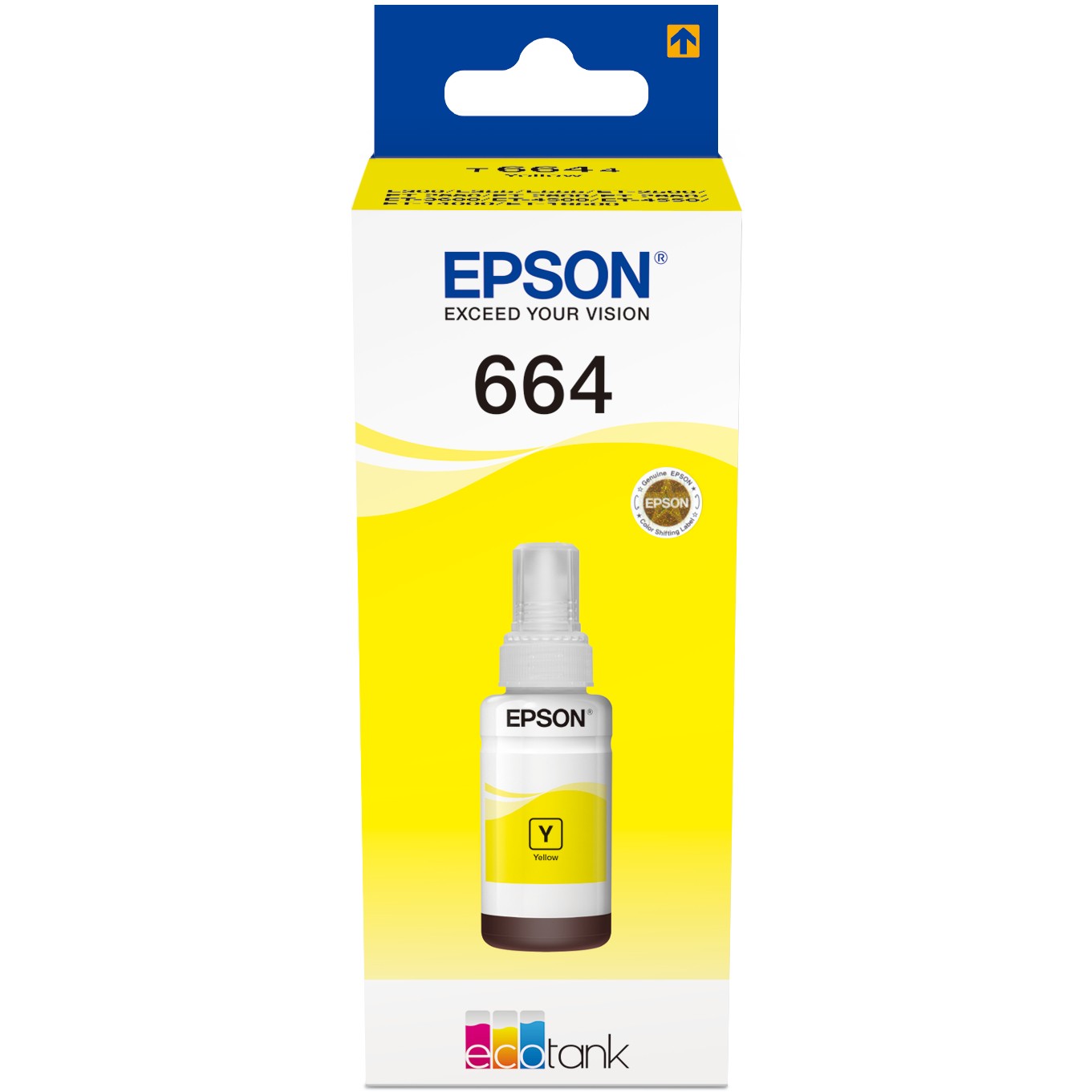 Epson Tinte1LB T6644 ink cartridge yellow 70ml 1-pack (A)